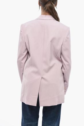 Stella McCartney Blazer AYLIN in Lana con Rever a Lancia Stella McCartney