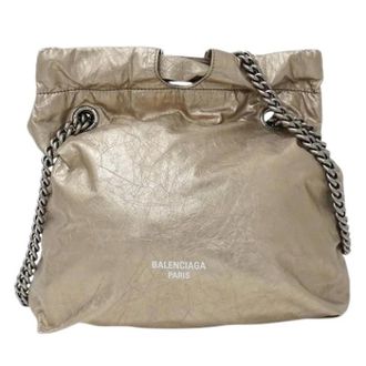 Balenciaga Pre-owned Cross Body Bags, female, Beige, Size: ONE SIZE Pre-owned Vintage Handbag