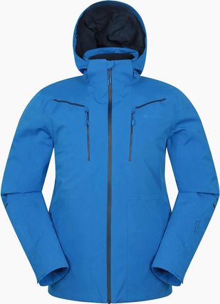 Mountain Warehouse Mens Mountain Warehouse Mens Neptune Padded Waterproof Ski Jacket - Blue - Size: 44/Regular