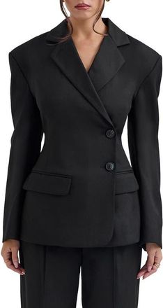 House of CB Hudson Blazer in Black at Nordstrom, Size Medium