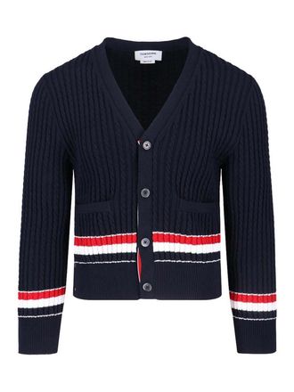 Thom Browne rwb cardigan