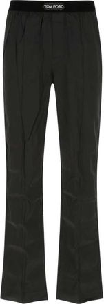 Tom Ford Black Relaxed Pyjamas Pant