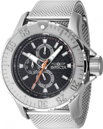 Invicta IN-48010 Mens Vintage Watch - Silver - One Size