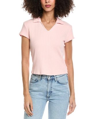 Bella Dahl Collared Crop Top