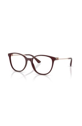 Dolce & Gabbana 52mm Butterfly optical glasses in Red at Nordstrom