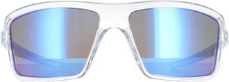 Oakley Wrap Polished Clear Prizm Sapphire Polarized Cables
