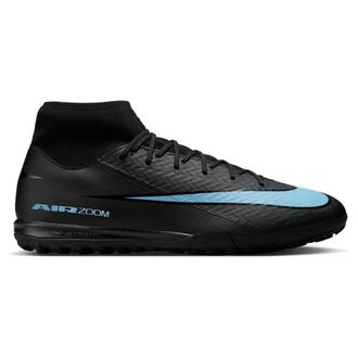 Nike Mens Zoom Superfly 10 Academy TF - Soccer Shoes Black/Ice Blue Size 10.0