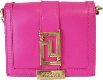 Versace Pink Chain/Shoulder Wallet (Pre-Owned)