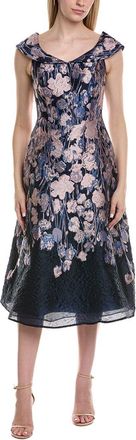 Teri Jon by Rickie Freeman Midi Dress