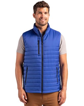 Clique Valhalla Full Zip Mens Puffer Vest