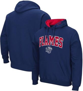Colosseum Mens Colosseum Navy Liberty Flames Arch and Logo Pullover Hoodie at Nordstrom, Size Medium