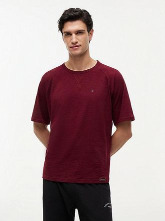 Tommy Hilfiger Textured Raglan Sleeve Lounge T-Shirt