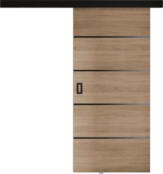 Mirjan24 Mobilier1 - Puerta Corredera Dover 214, Roble Sonoma