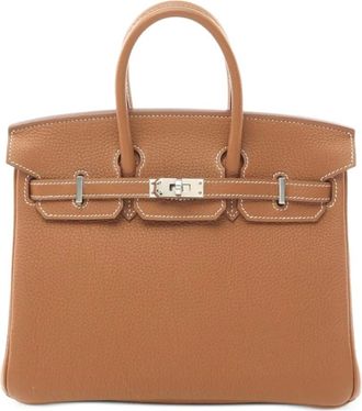 Hermès Borsa a mano Birkin 25 2022 - Toni neutri