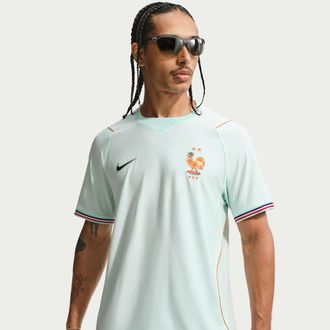 Nike FFF 2026 Stadium Away Nike Mens Dri-FIT Soccer Replica Jersey in Green | IB5367-394
