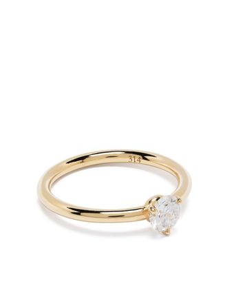 Loyal.e Paris Anello Les Absolu.e.s in oro giallo 18 carati con diamanti
