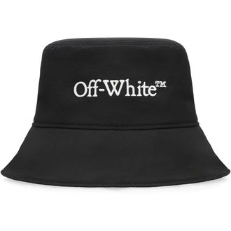 Off-white Hats, female, Black, Size: S Bucket Hat