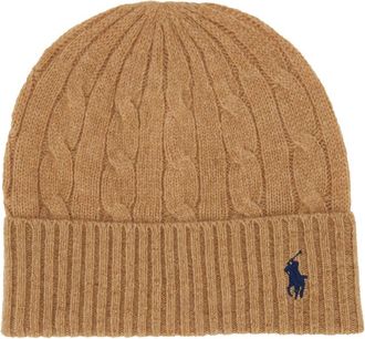 Polo Ralph Lauren Braided Wool And Cashmere Beanie
