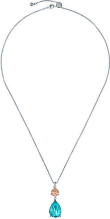 Ted Baker Tearsa Crystal Teardrop Pendant Necklace in Metallic Silver at Nordstrom