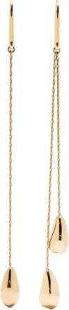 Isabel Marant asymmetric drop earrings - women - Brass - One Size - Gold