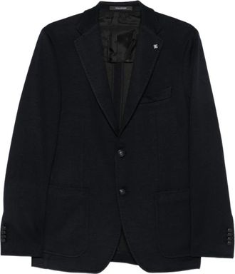 Tagliatore 2B Single Tailored Jacket - Heren - Blazers - Blauw - S - Jassen