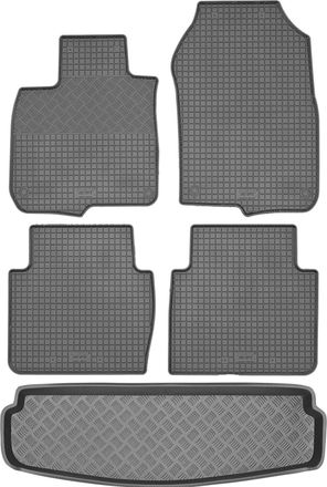 OEM Juego De Alfombrillas De Goma Para Honda Cr-v V Suv De 2019 + Alfombrilla Para El Maletero