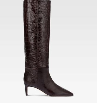 PARIS TEXAS Womens Stiletto Boot In Ebano