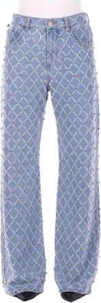 Pinko Wanda Wide Leg - female - PINKO - Wide Jeans - Blue - W28 - Jeans