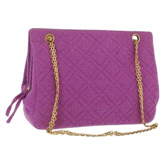 Chanel Borsa a spalla in tela Pre-owned - - Pre-owned - Donna - Viola - ONE SIZE