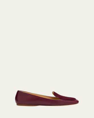 Gabriela Hearst Aveda Mixed Leather Loafers