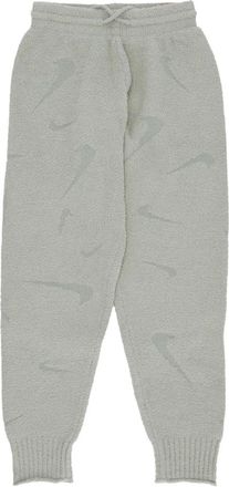 Nike Boucle High-Waisted Sherpa Sportswear Broek - Dames - Trainingsbroeken - Grijs - S - Polyester - Fitness
