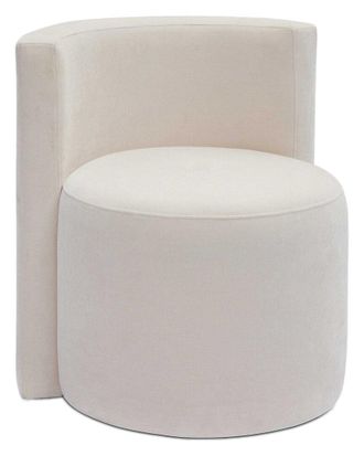 TOV Furniture Tov Furniture Alyssa Upcycled Velvet Rolling Desk Chair