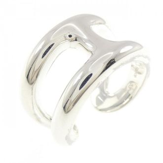 Herm&egrave;s Silver 925 Band Ring (Pre-Owned)