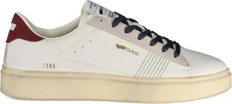 Gas Leonard Mix Sneaker - Heren - Sneakers - Wit - 44 EU - Schoenen