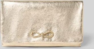 Abro Abro Clutch aus echtem Leder Modell Mimos in Gold, Größe 1