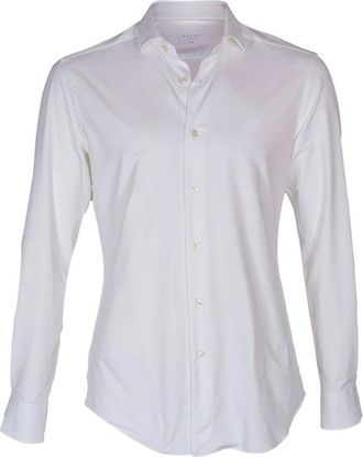 Xacus Formal Shirts, male, White, Size: 3XL Mens Jersey Shirt Tailored Fit