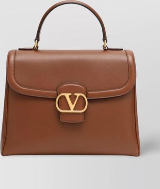 Valentino Garavani structured top handle shoulder bag