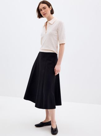 Part Two Womens Ultra-soft patterned Polo Shirt shirt