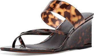 Rebecca Minkoff Danica Tortoise Wedge Womens Wedge Shoes Tortoise : 9.5 M, Synthetic