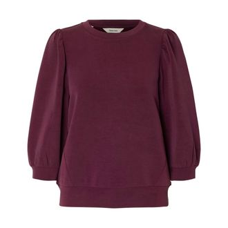 Selected Hoodies & sweatvesten, Dames, Rood, S, Tenny Sweat Top