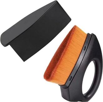 No Brand Cepillo Para Neum&aacute;ticos De Coche Con Cerdas Densas - Cepillo Para Pulir Neum&aacute;ticos Con Mango
