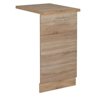 Vicco Tapa Del Lavavajillas R-line, Sonoma, 45 Cm, Et Roble