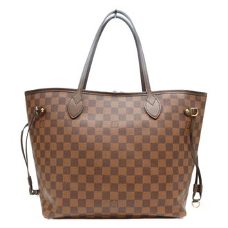 Louis Vuitton Brown Damier Canvas Tote Bag (Pre-Owned)