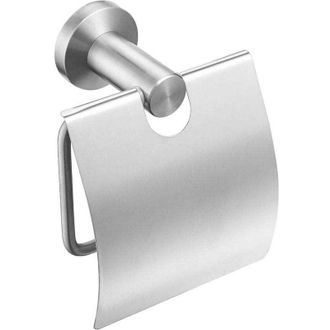 OEM Porta Carda Igienica Con Coperchio, In Filo Di Acciaio Spazzolato De Acero Inoxidable, Mountaggio A Parete-crezuo