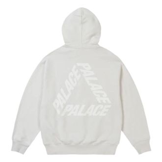 Palace Rubbed P3 Hoodie Concrete Grey P30CS258