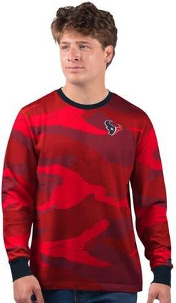 Starter Mens Starter Red Houston Texans Thursday Night Gridiron Long Sleeve T-Shirt at Nordstrom, Size Xx-Large