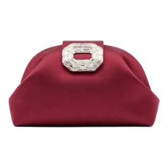 Amina Muaddi Mujer, Bolsos, Rojo, Talla: ONE Size