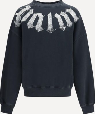 Palm Angels Felpa Big Neck Logo Man M