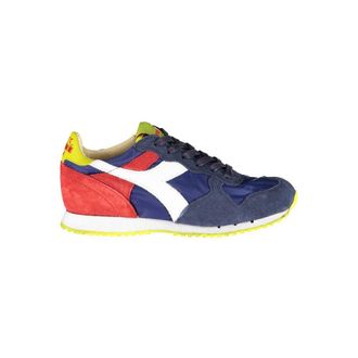 Diadora Blue Leather Women Womens Sneaker