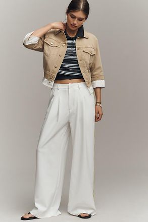 Maeve The Avery Knit Track Pants by Maeve